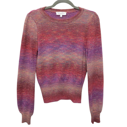 Sweater By Michael Stars In Pink & Purple, Size:S
