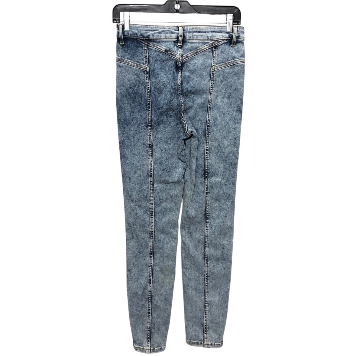 Jeans Skinny By We The Free In Blue Denim, Size:6
