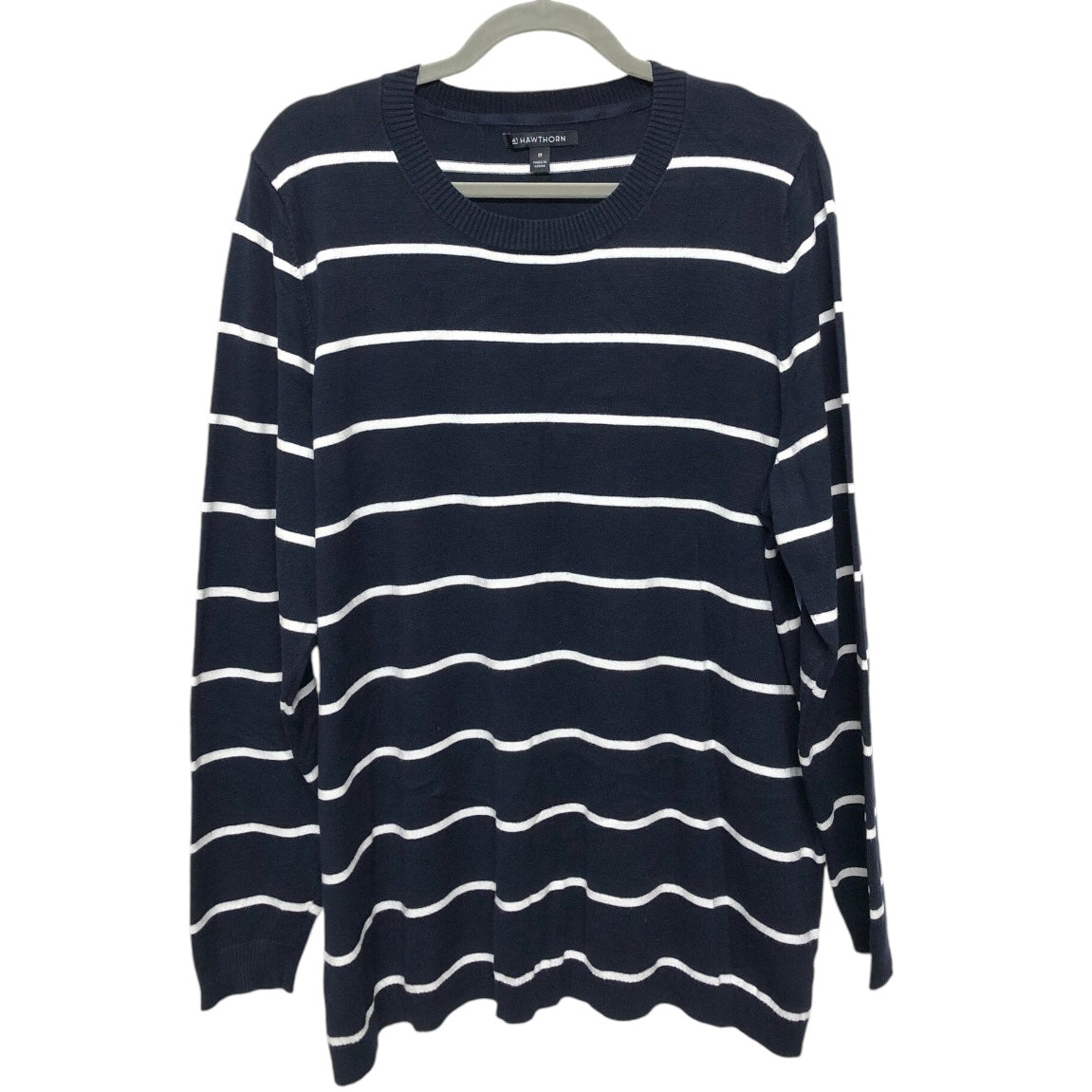 Sweater By 41 Hawthorn In Navy, Size:2X