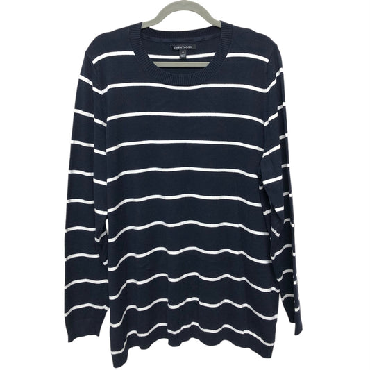 Sweater By 41 Hawthorn In Navy, Size:2X