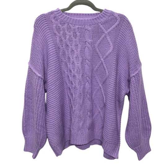 Sweater By Clothes Mentor In Purple, Size:S