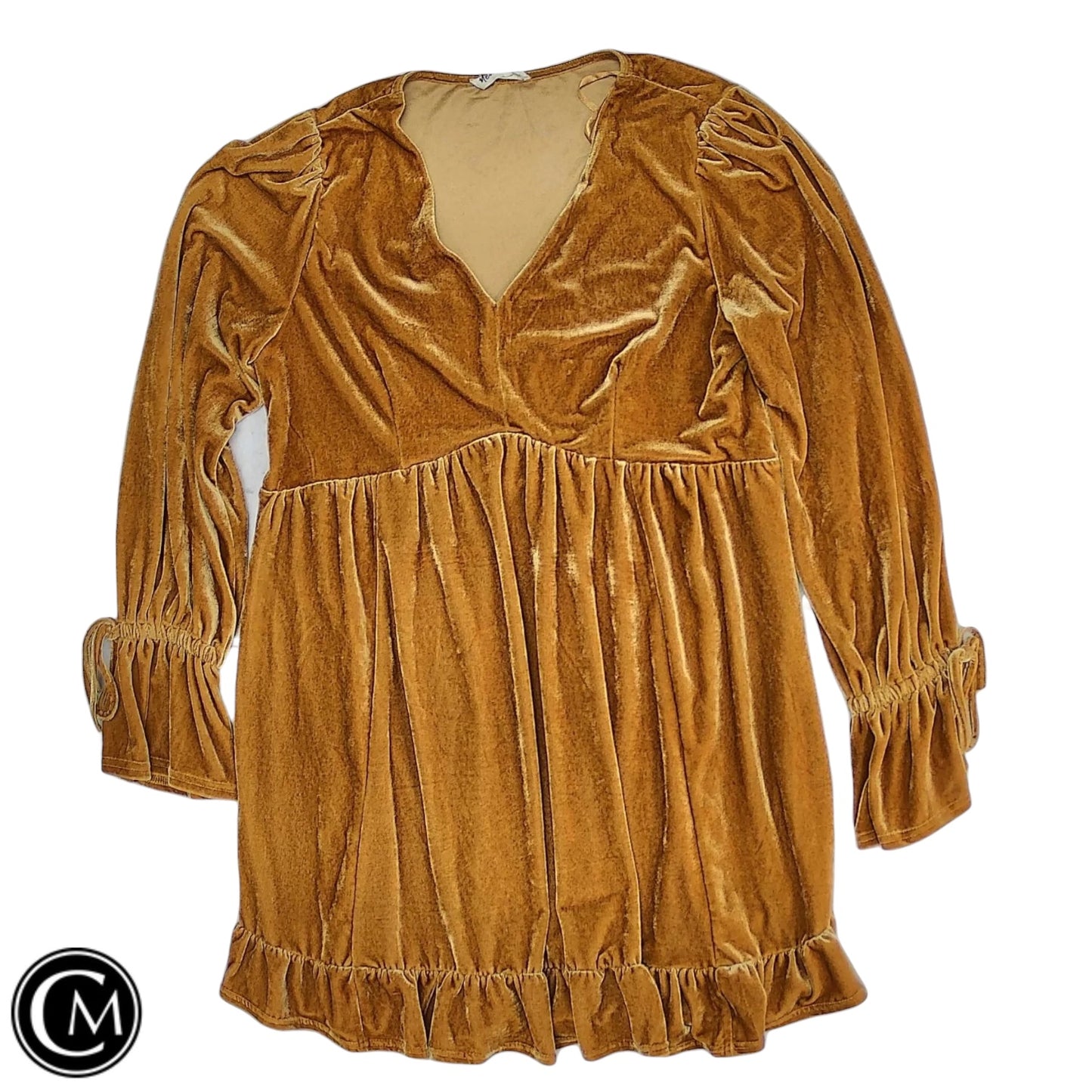 Dress Casual Short By New In In Yellow, Size: M