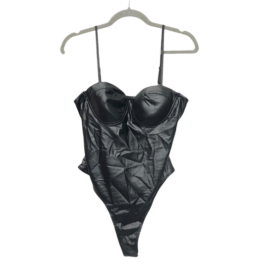 Bodysuit By Fashion Nova In Black, Size:L