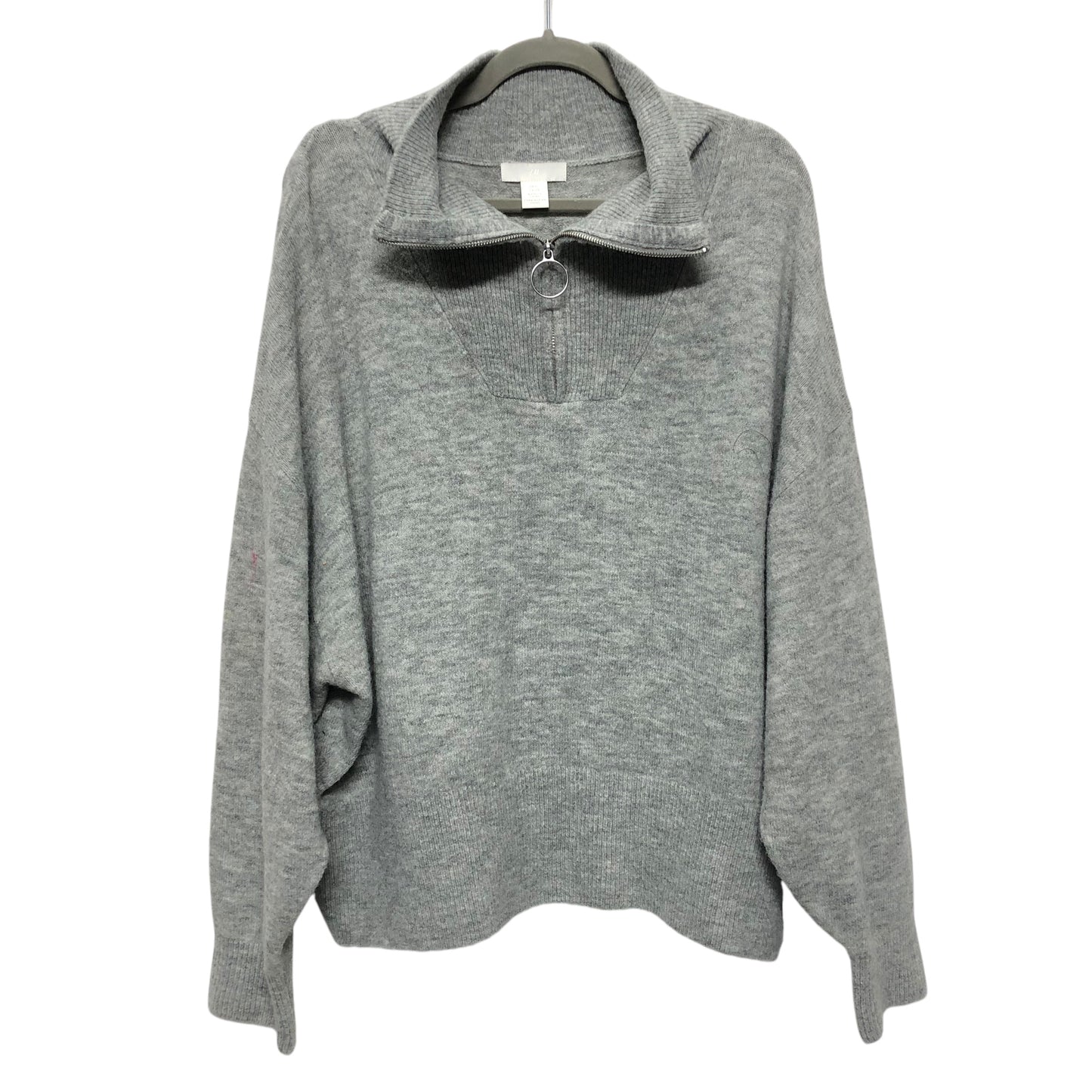 Sweater By H&M In Grey, Size:Xl