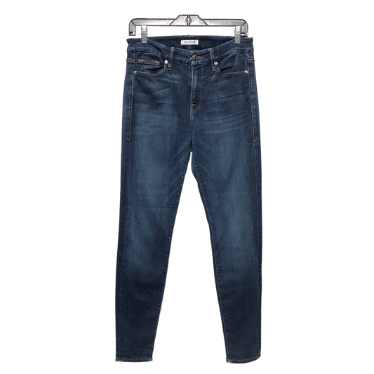 Jeans Skinny By Good American In Blue Denim, Size:6