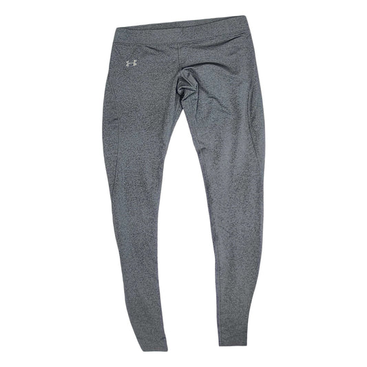 Athletic Leggings By Under Armour In Grey, Size: M