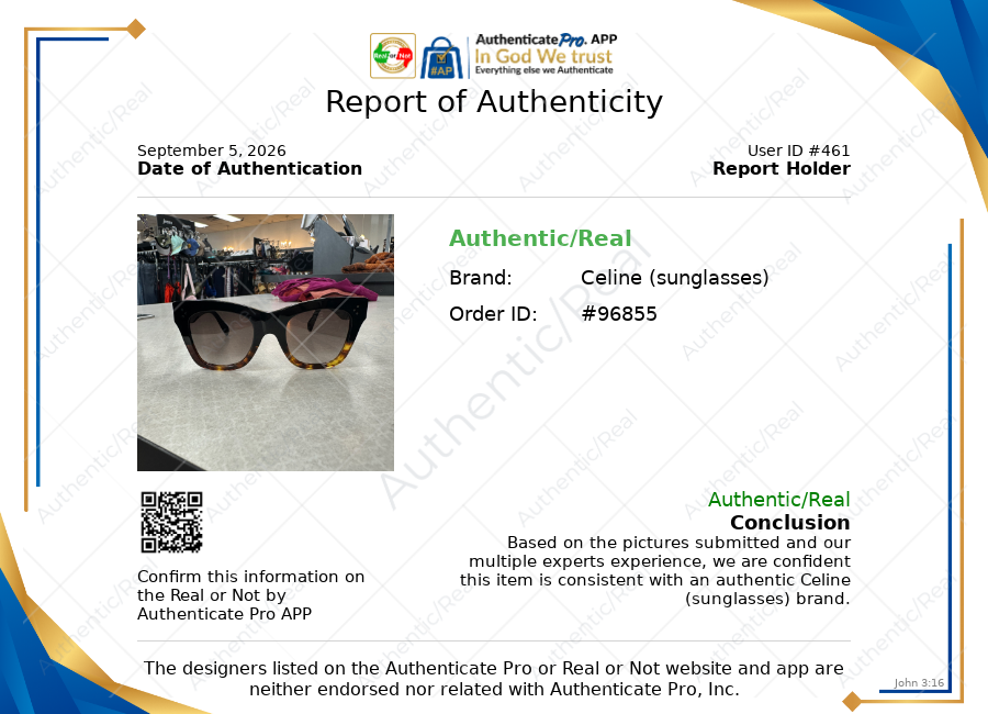 Sunglasses Luxury Designer By Celine, Size: