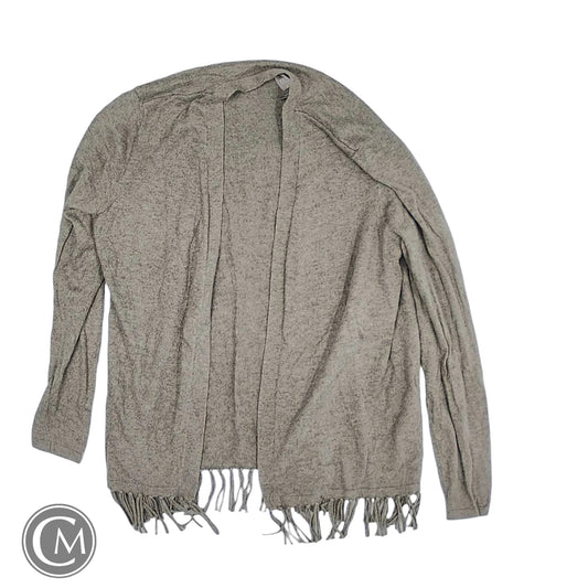Cardigan By Chicos In Taupe, Size: M