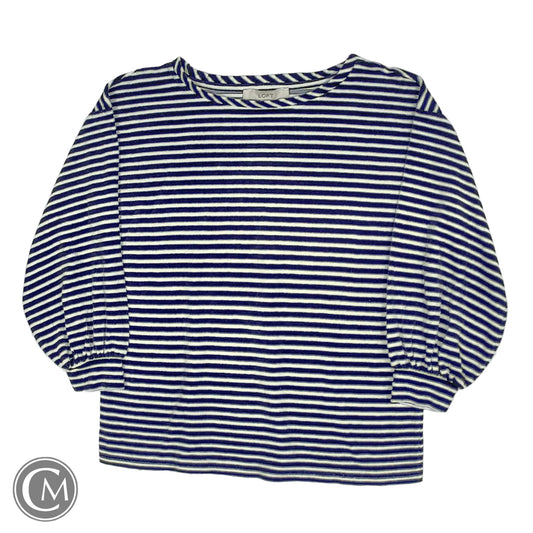 Top Ls By Loft In Striped Pattern, Size: S