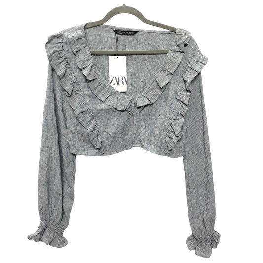 Top Ls By Zara In Grey, Size:Xl
