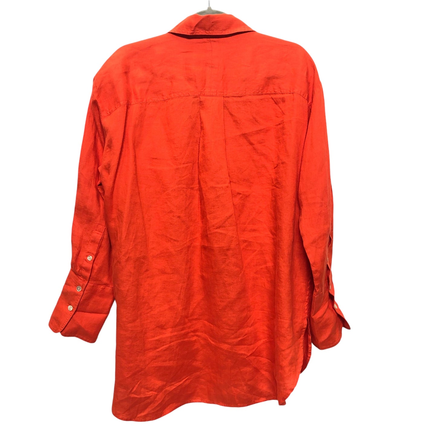 Tunic Ls By Banana Republic In Orange, Size:M