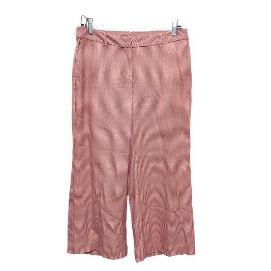 Pants Cropped By J. Jill In Red & White, Size:8P