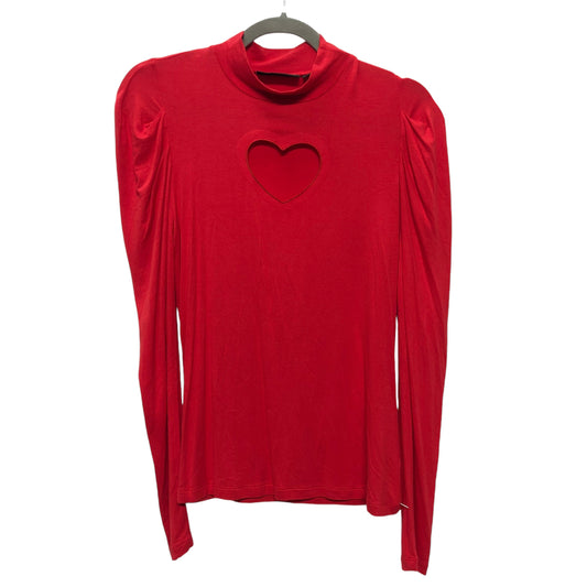 Top Ls By New York And Co In Red, Size:S