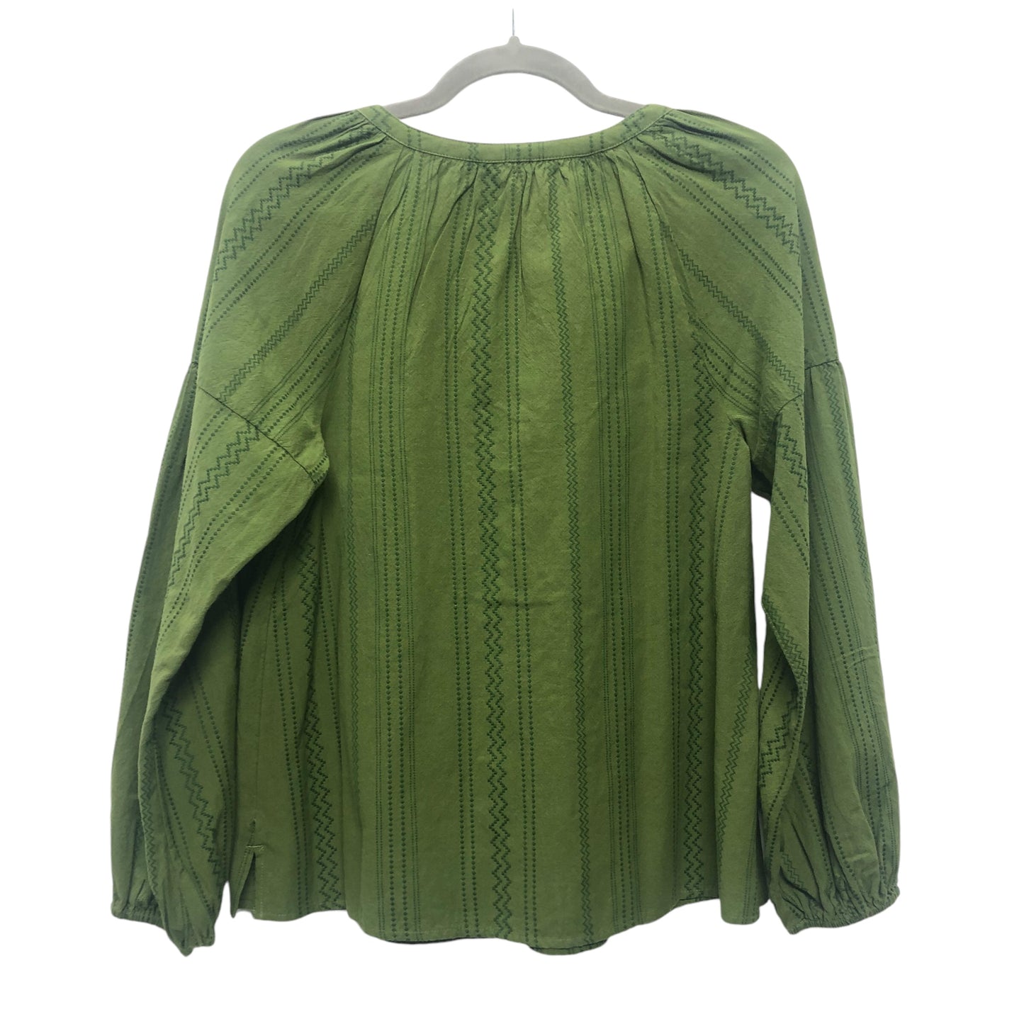 Top Ls By Crown And Ivy In Green, Size:Xs