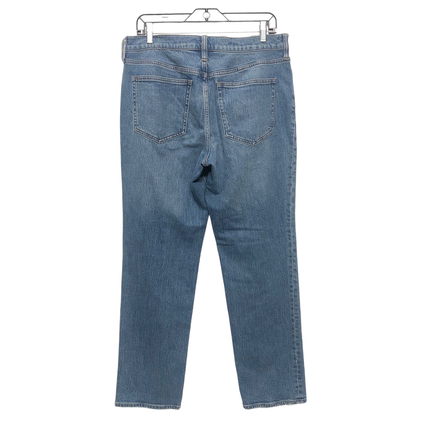 Jeans Straight By J. Crew In Blue Denim, Size:8