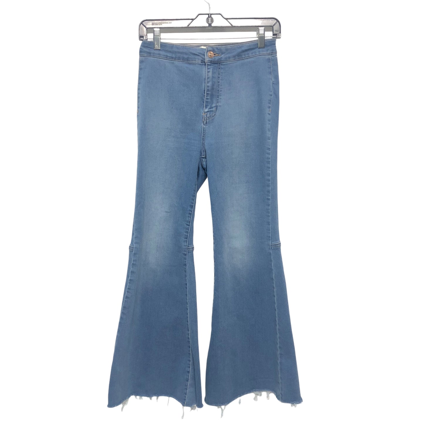 Jeans Flared By We The Free In Blue Denim, Size:2