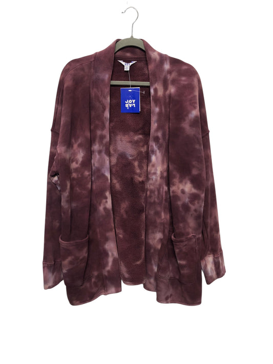 Sweater Cardigan By Joy Lab In Purple, Size:M