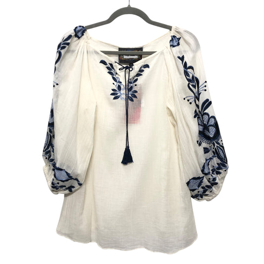 Top Ls By Clothes Mentor In White, Size:S