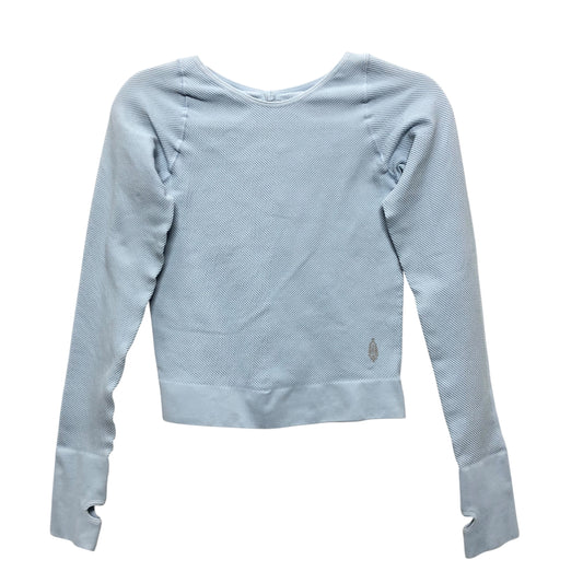 ATHLETIC TOP LS CREWNECK by FREE PEOPLE In BLUE, Size: XS