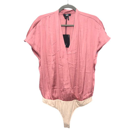 Bodysuit By Paige In Pink, Size:M