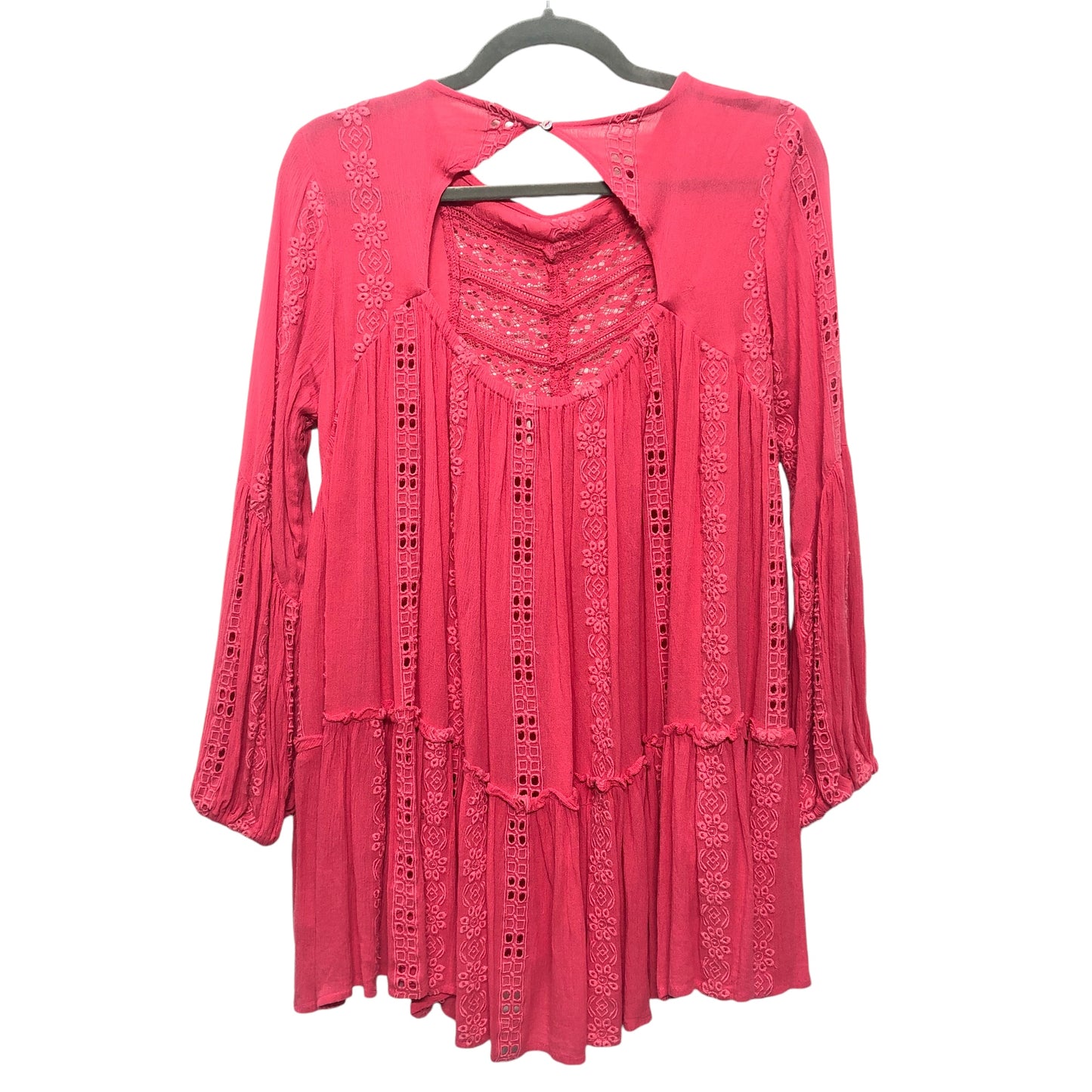 TUNIC LS by FREE PEOPLE In PINK, Size: XS