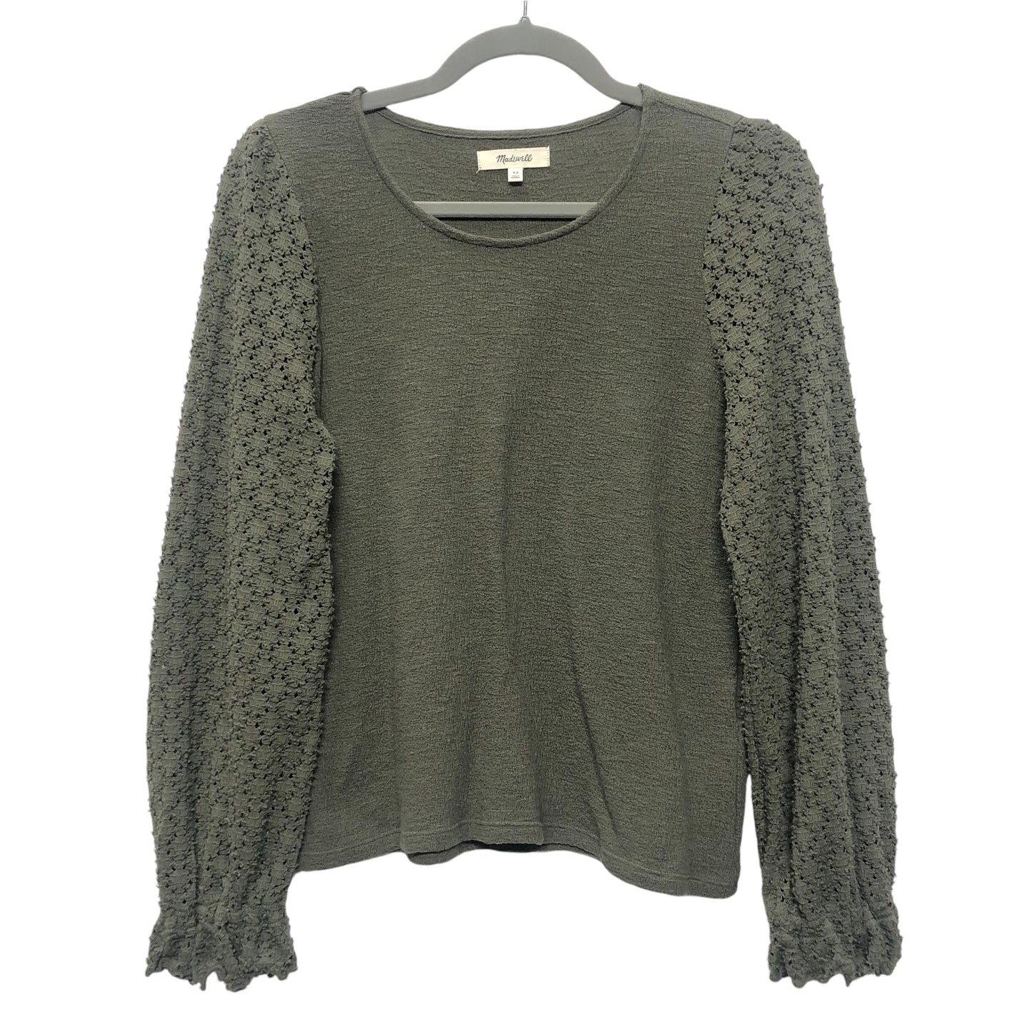 TOP LS by MADEWELL In GREEN, Size: XS