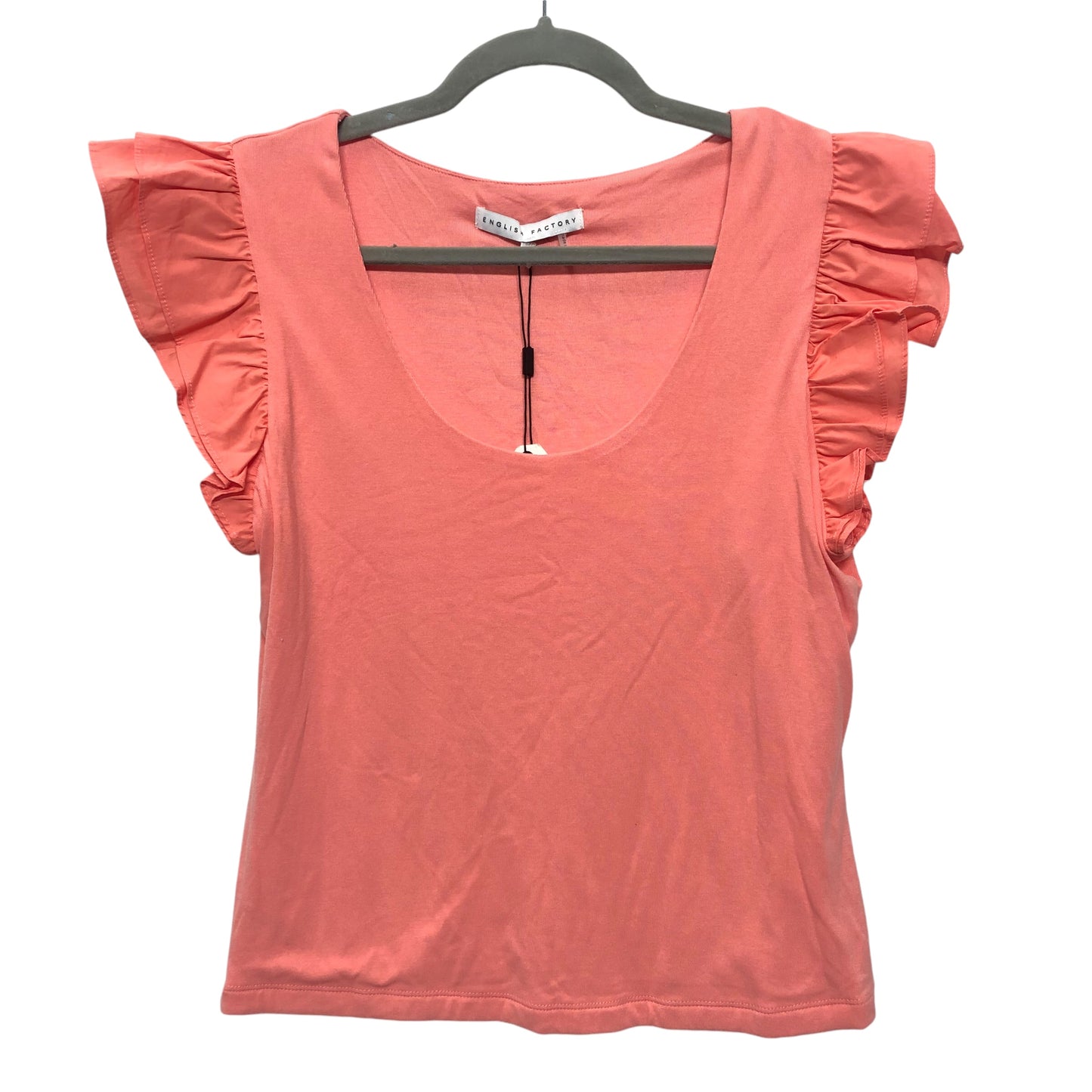 Top Ss By English Factory In Orange, Size:L