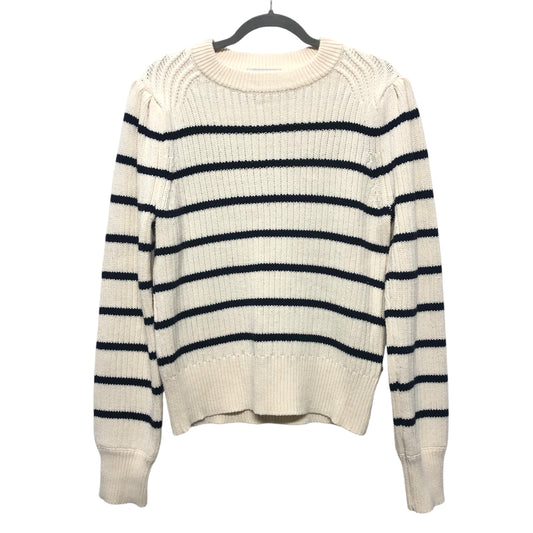 Sweater By Scotch & Soda In Blue & Cream, Size:L