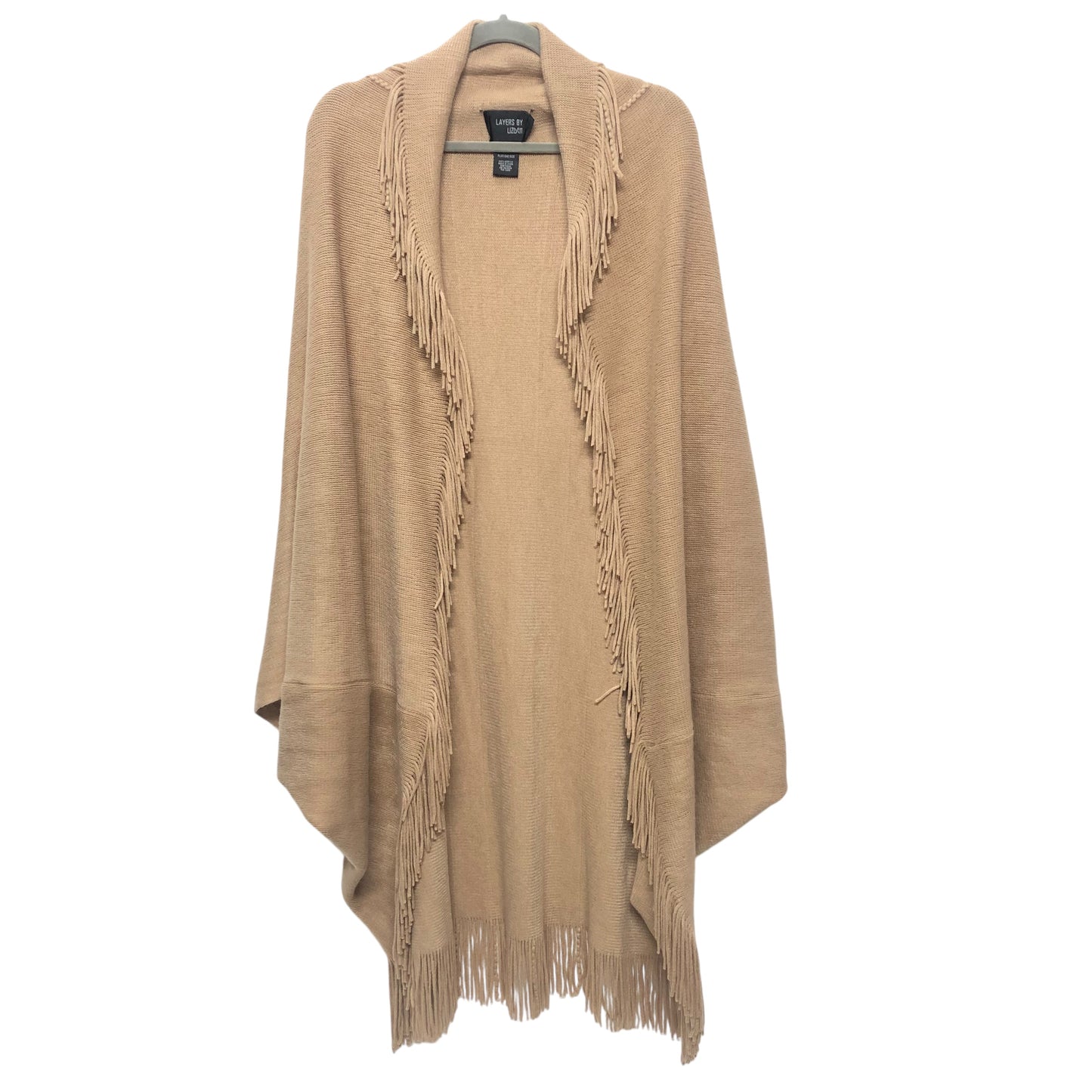 Shawl By Clothes Mentor In Beige, Size:Osfm