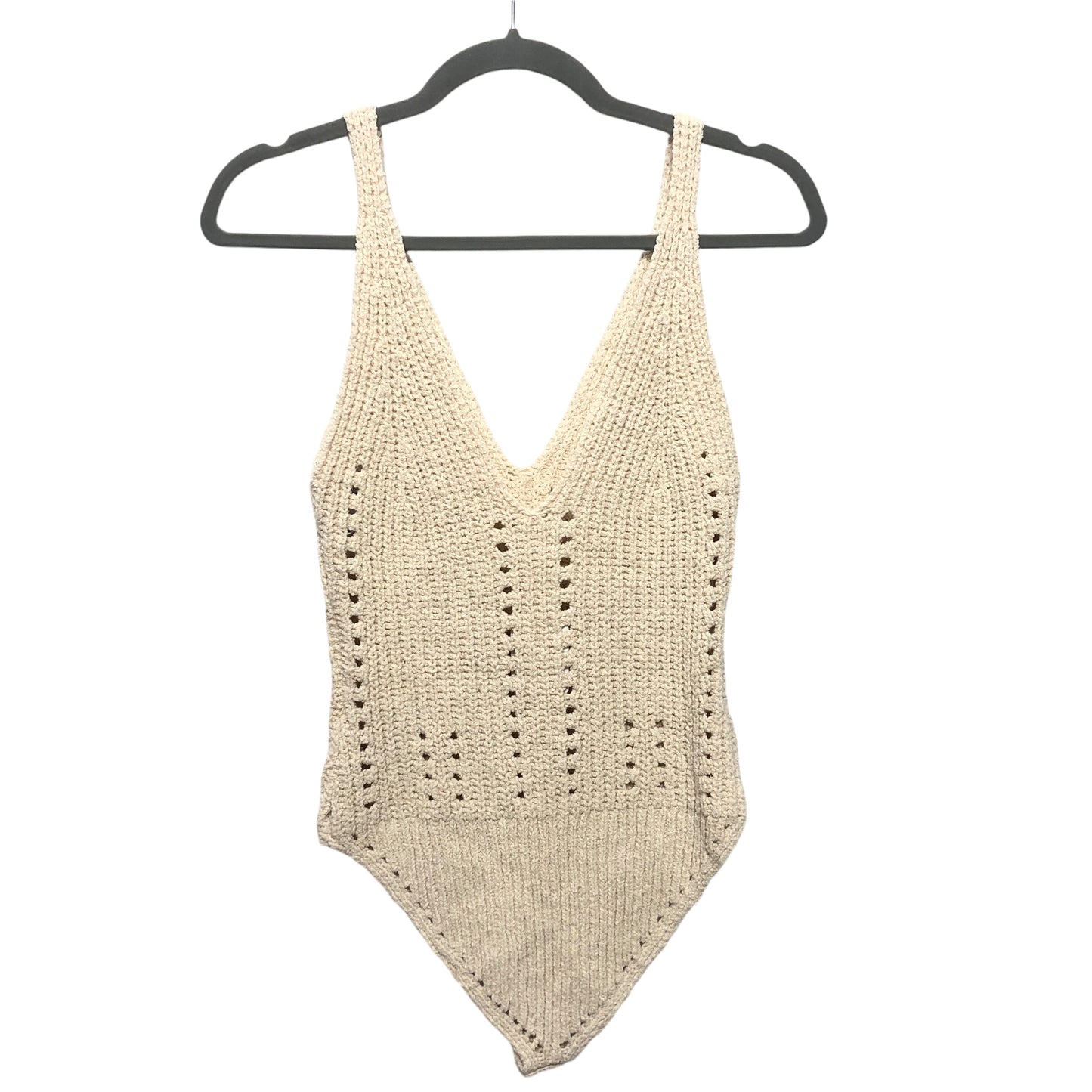 Bodysuit By Free People In Beige, Size:S