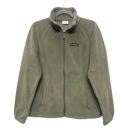 Jacket Fleece By Columbia In Green, Size:M