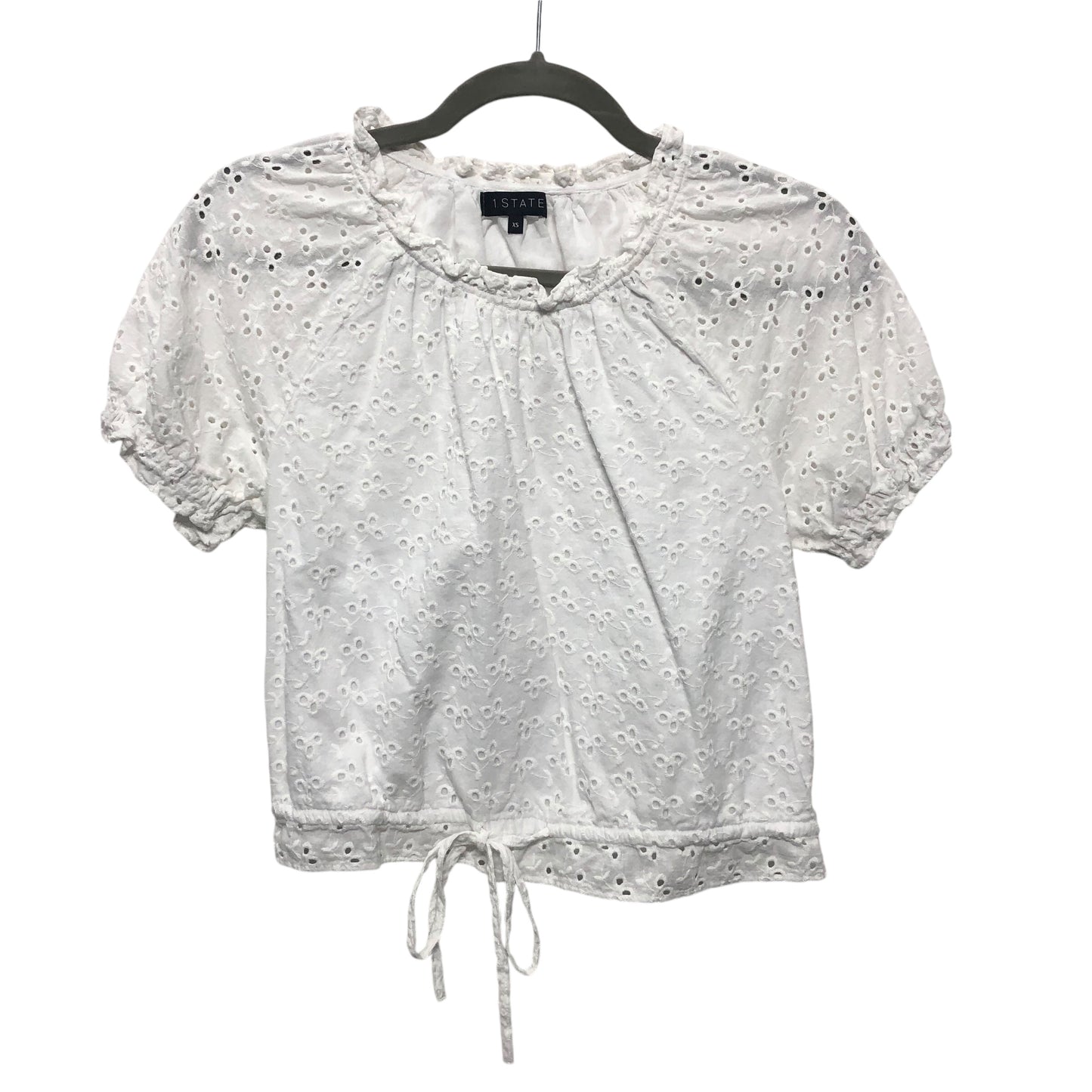 Top Ss By 1.State In White, Size:Xs