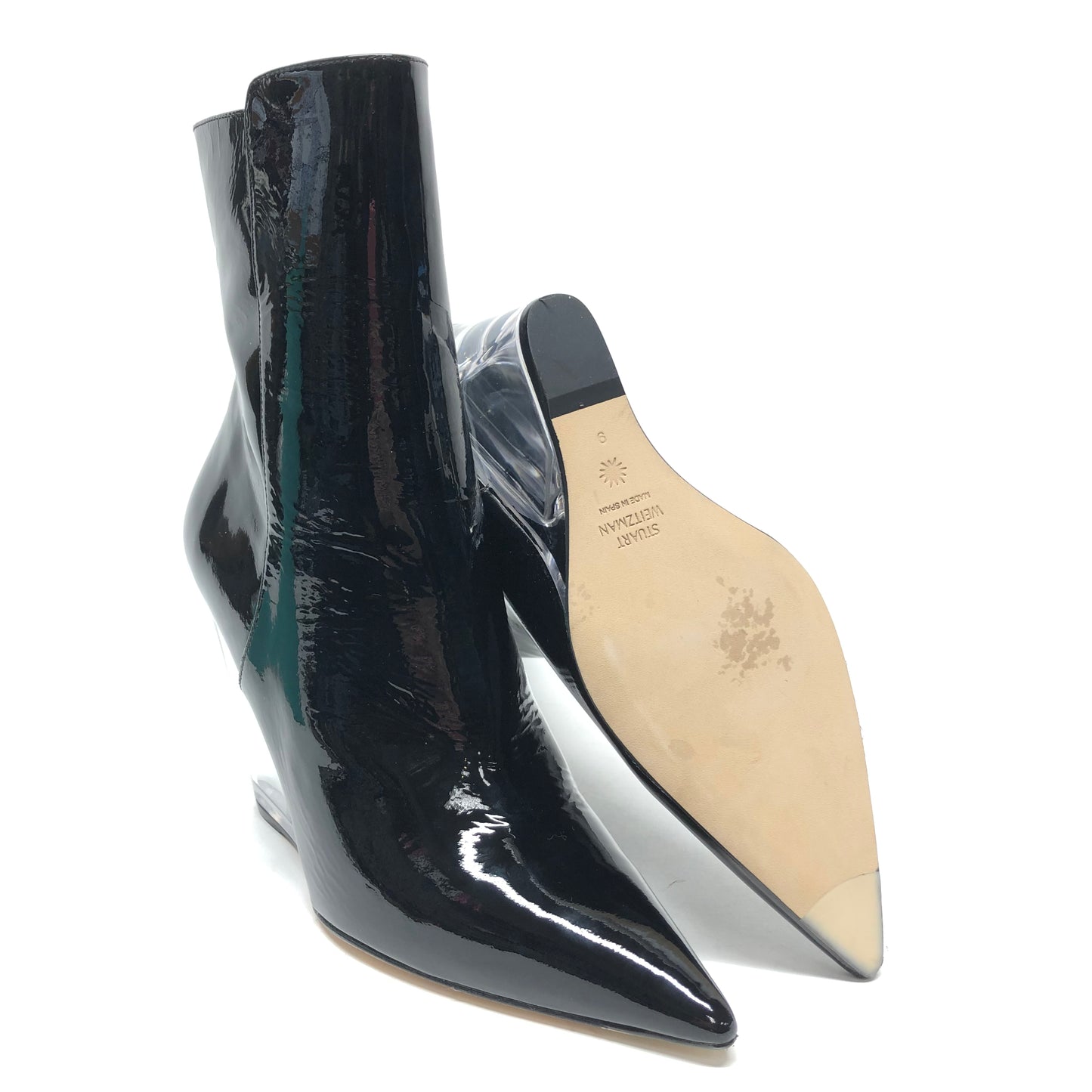 Boots Designer By Stuart Weitzman In Black, Size: 9