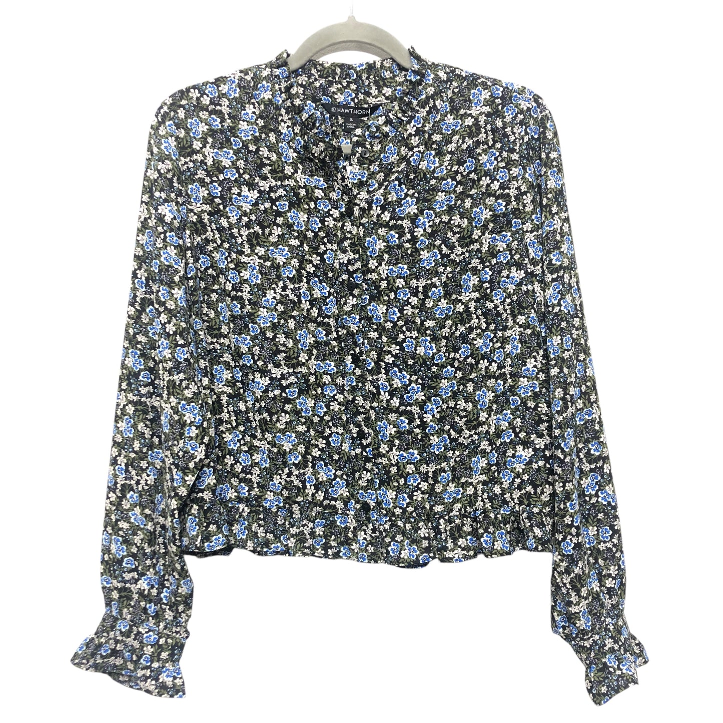 Top Ls By 41 Hawthorn In Floral Print, Size:M