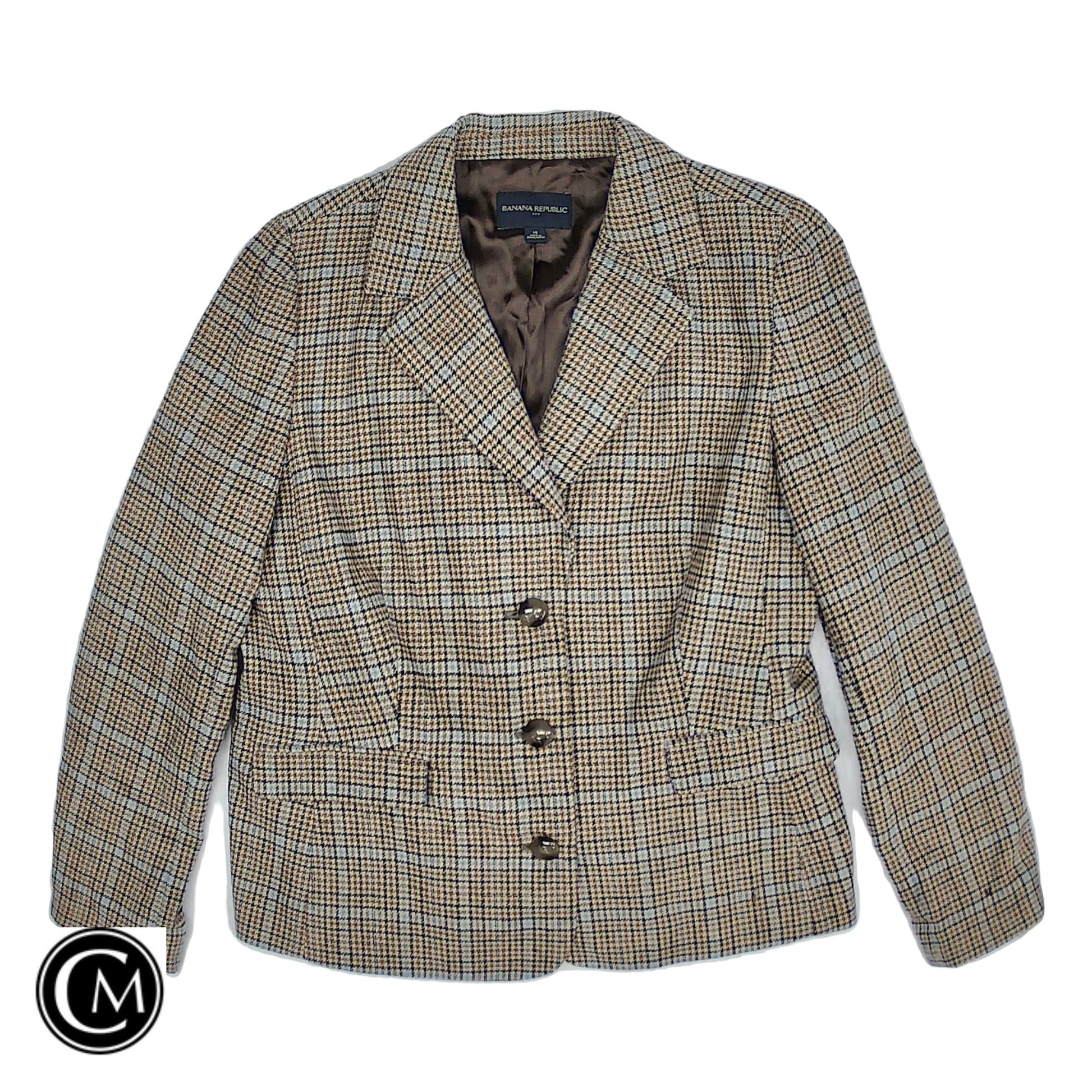 Blazer By Banana Republic In Brown, Size: 14 image 1