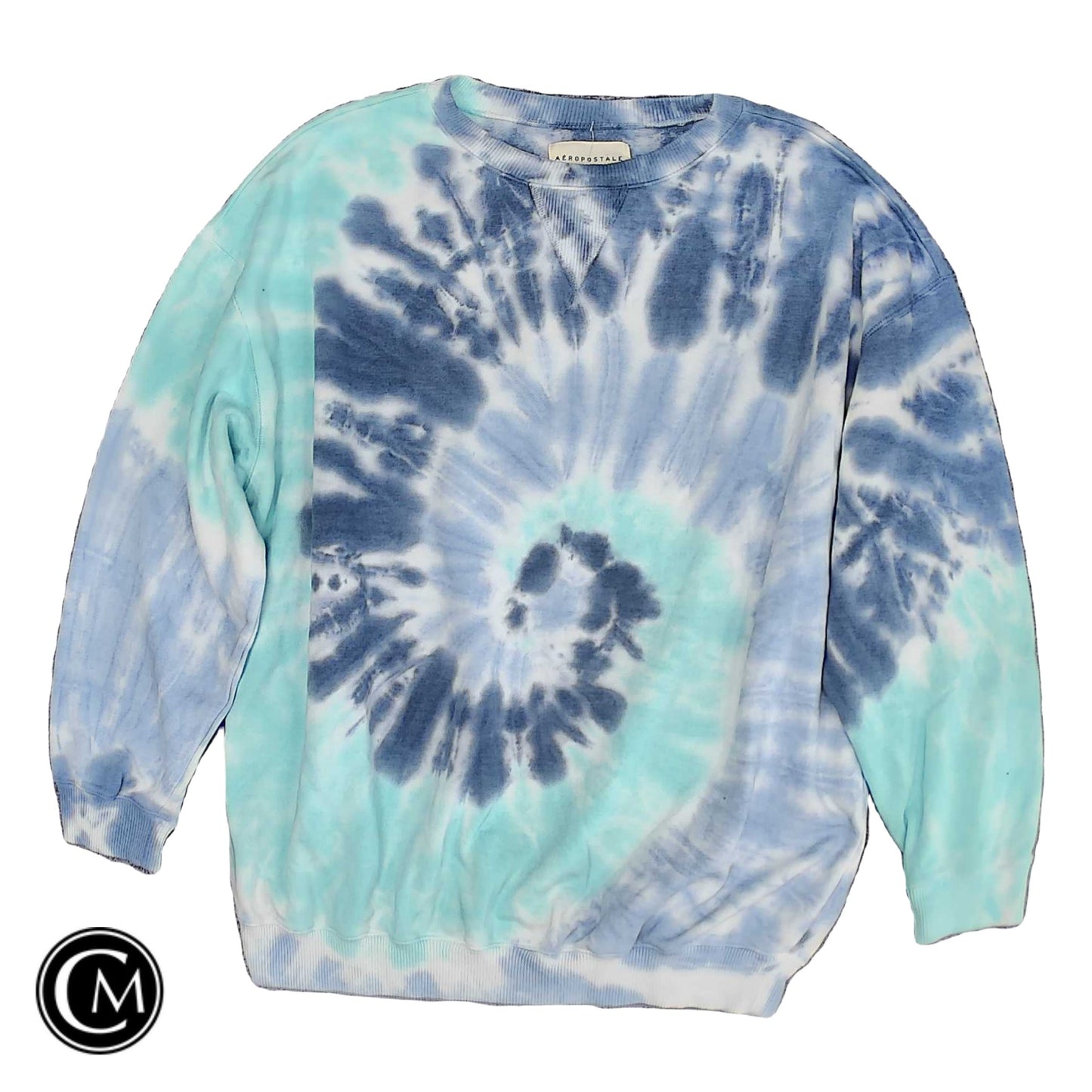 Sweatshirt Crewneck By Aeropostale In Blue, Size: S image 1