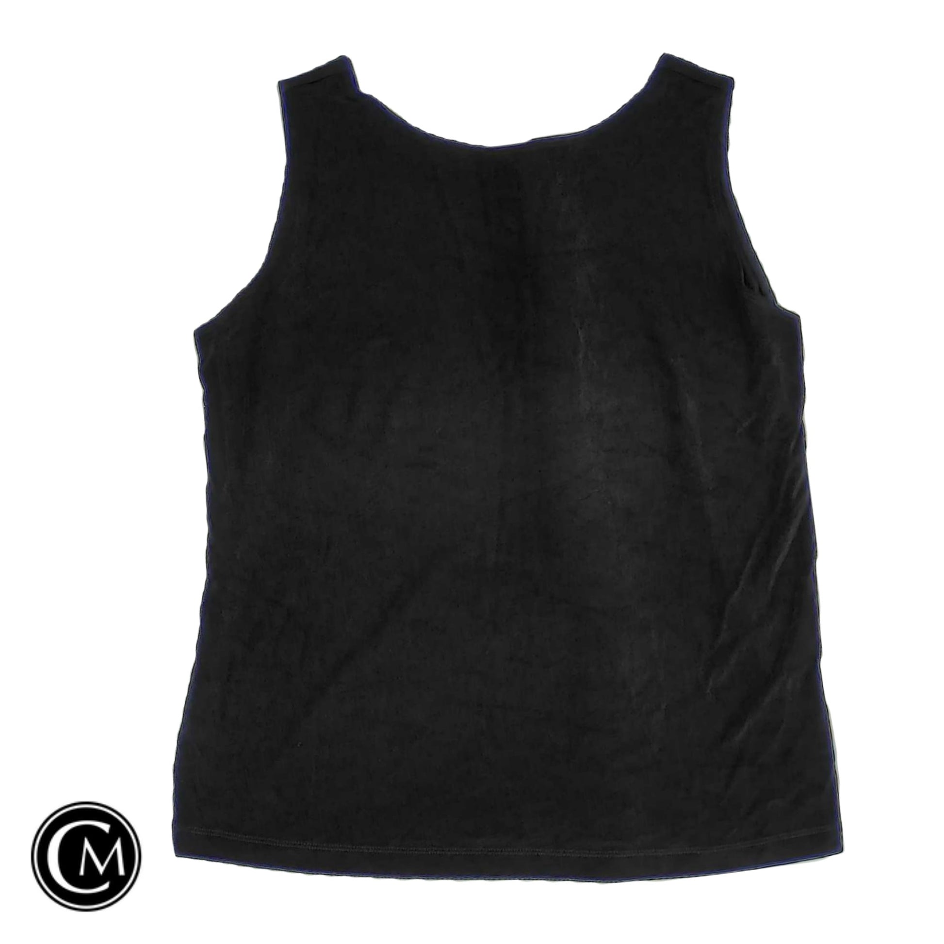 Top Sleeveless By Chicos In Black, Size: 12 image 1
