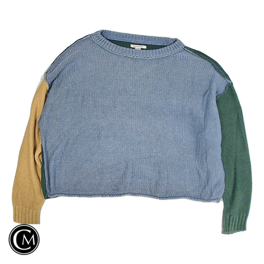 Sweater By American Eagle In Blue & Green, Size: Xl image 1