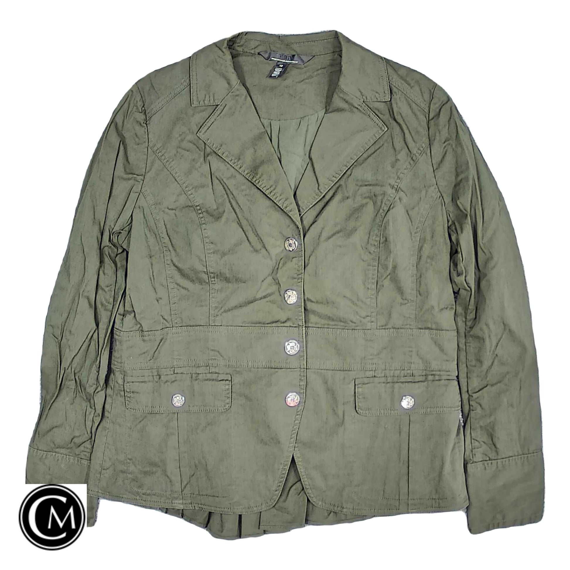 Jacket Other By White House Black Market In Green, Size: 12 image 1