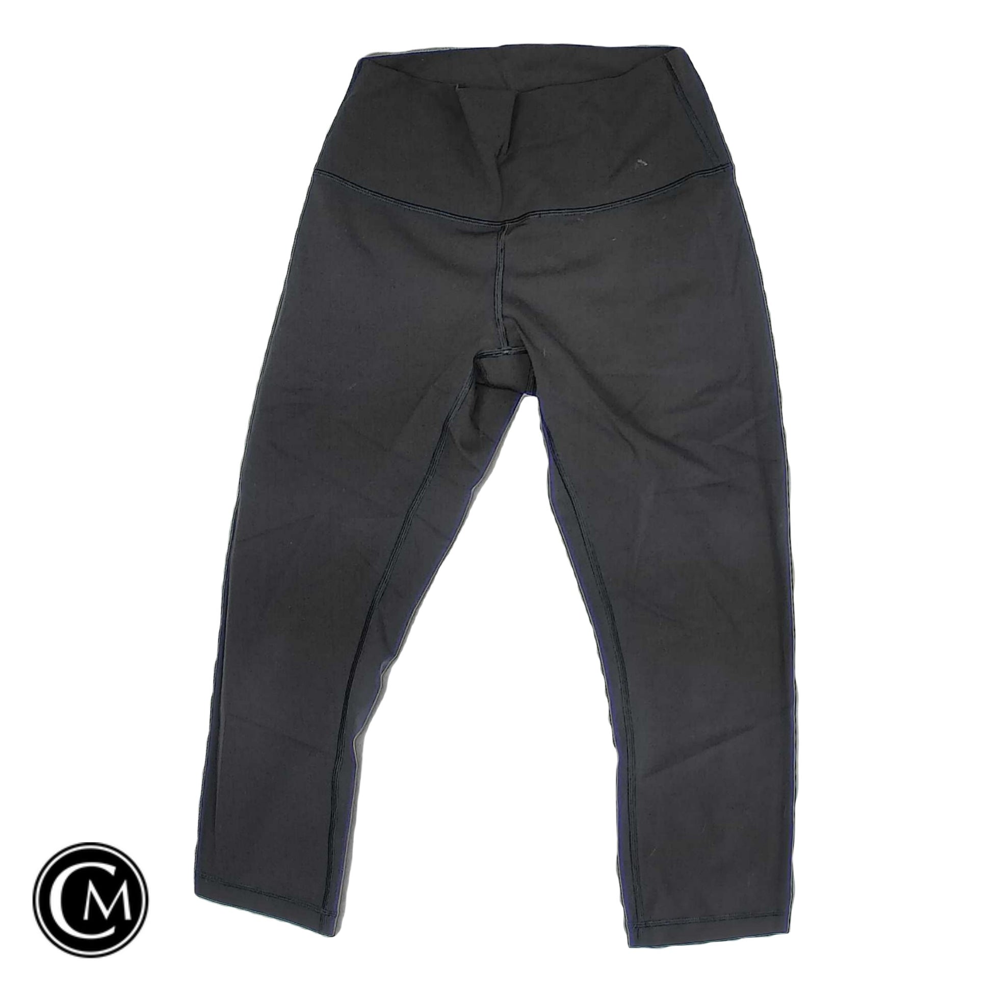 Athletic Leggings Capris By Lululemon In Black, Size: 6 image 1
