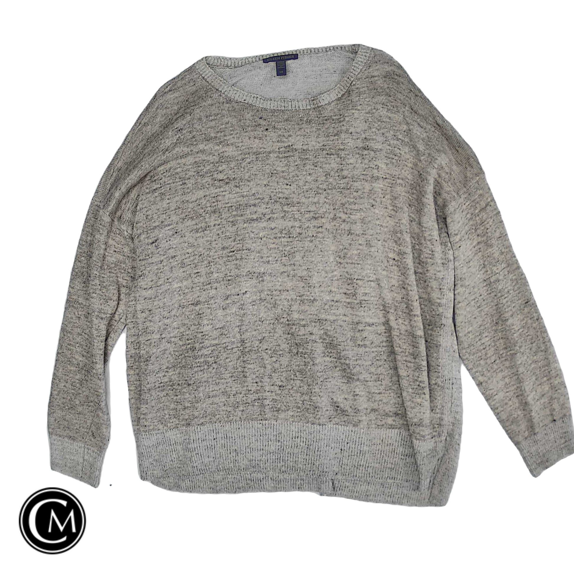 Sweater By Eileen Fisher In Brown, Size: L image 1