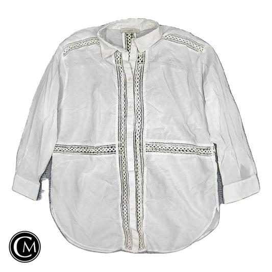 Top Ls By Loft In Ivory, Size: L image 1