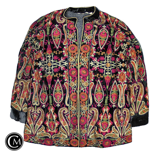 Jacket Other By Soft Surroundings In Black & Gold, Size: Xl image 1