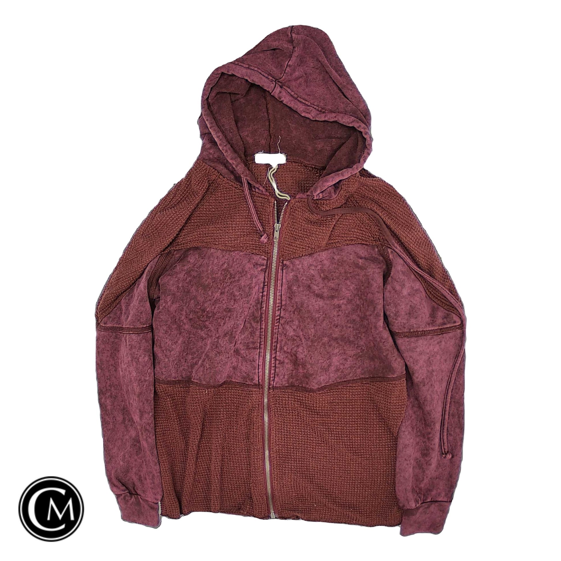 Sweatshirt Hoodie By Gilded Intent In Purple, Size: S image 1