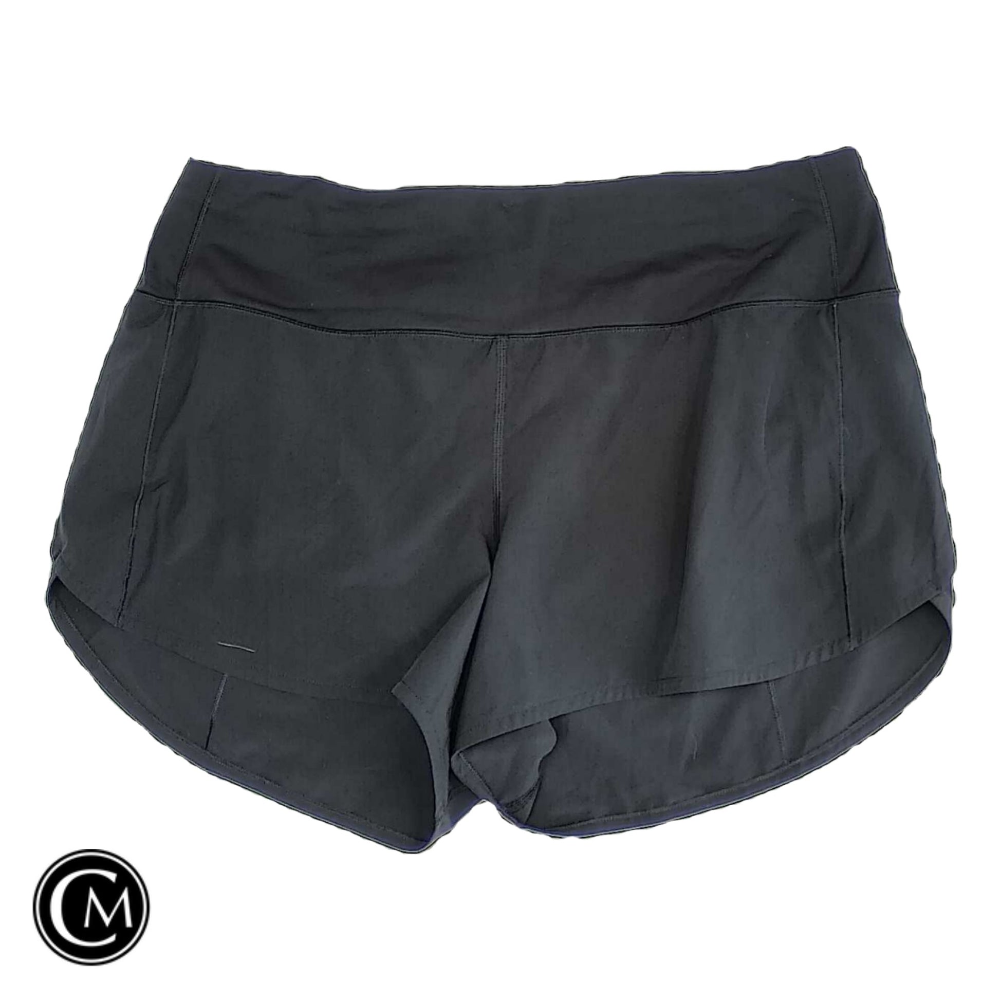 Athletic Shorts By Lululemon In Black, Size: 14 image 1