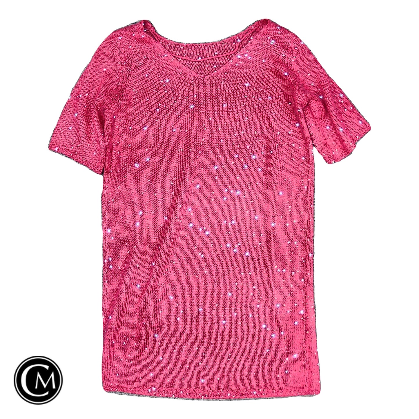 Dress Sweater By Vero Moda In Pink, Size: S image 1