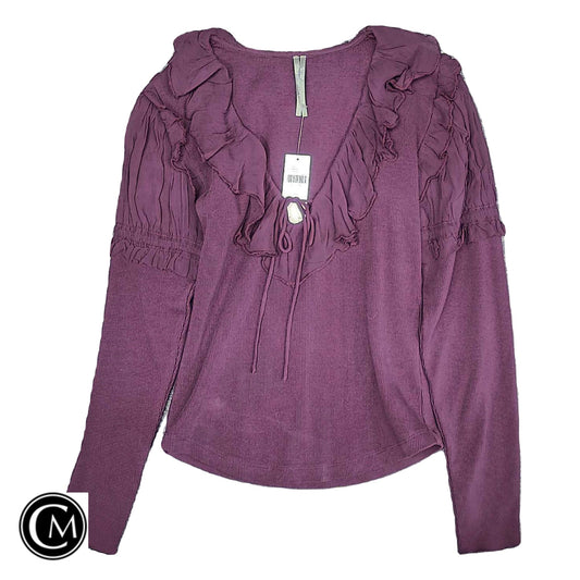 Top Ls By Anthropologie In Purple, Size: S image 1