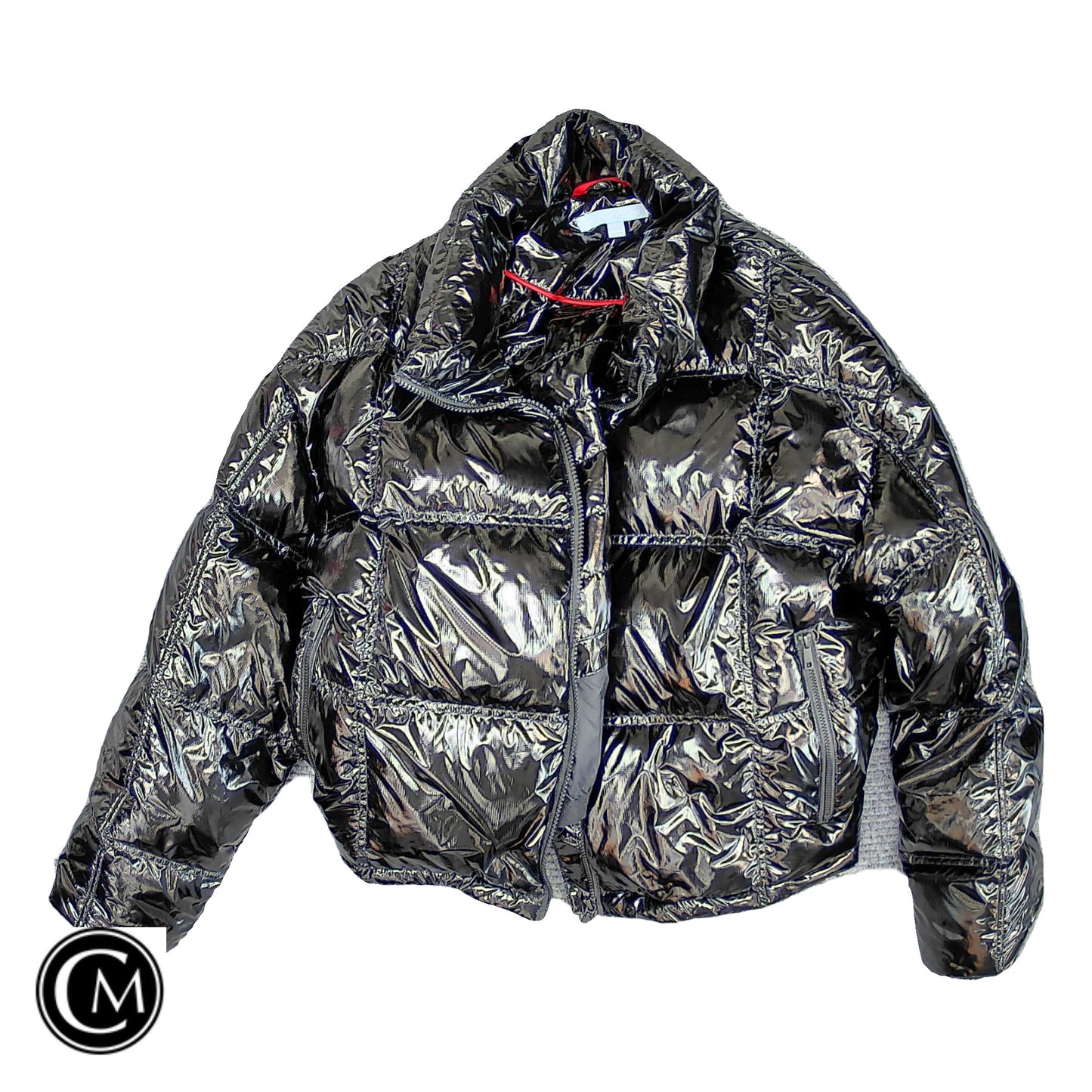 Jacket Puffer & Quilted By Antonio Melani In Black, Size: L image 1