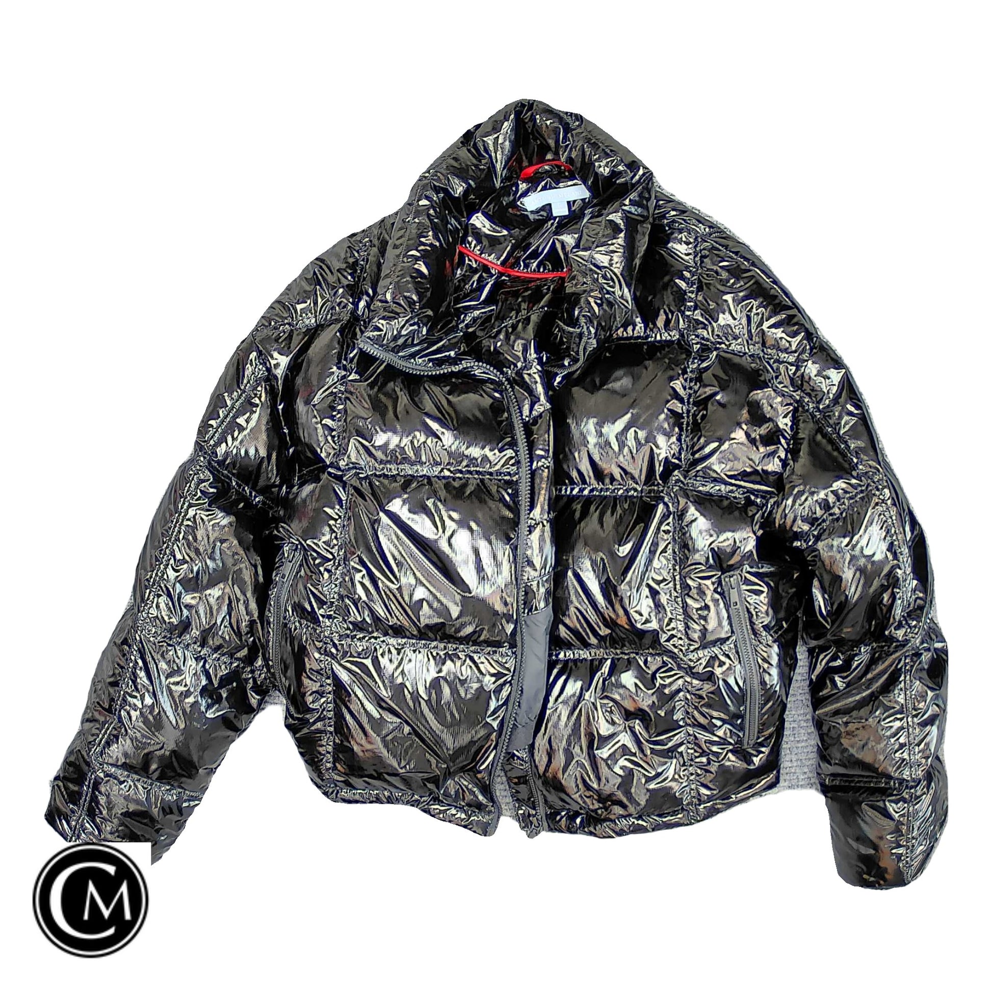 Jacket Puffer & Quilted By Antonio Melani In Black, Size: L image 1