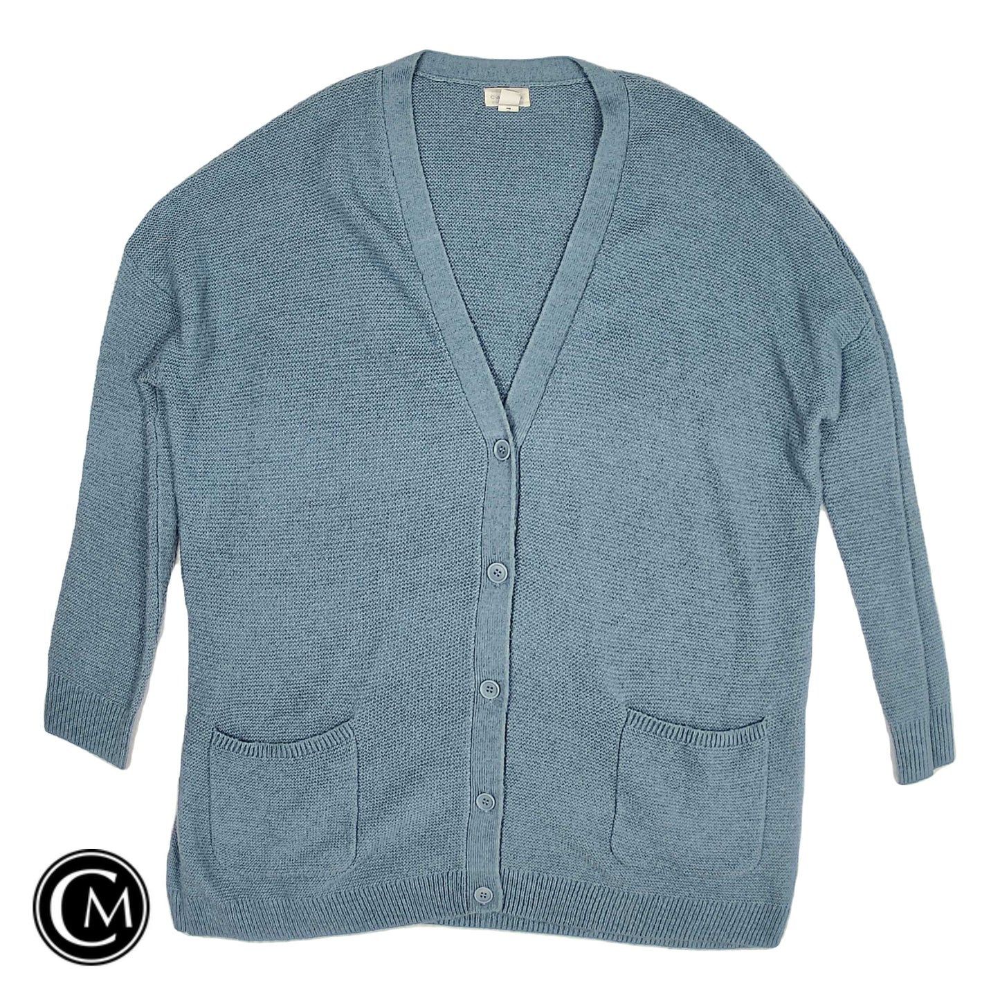 Sweater Cardigan By Caslon In Blue, Size: Xxl image 1